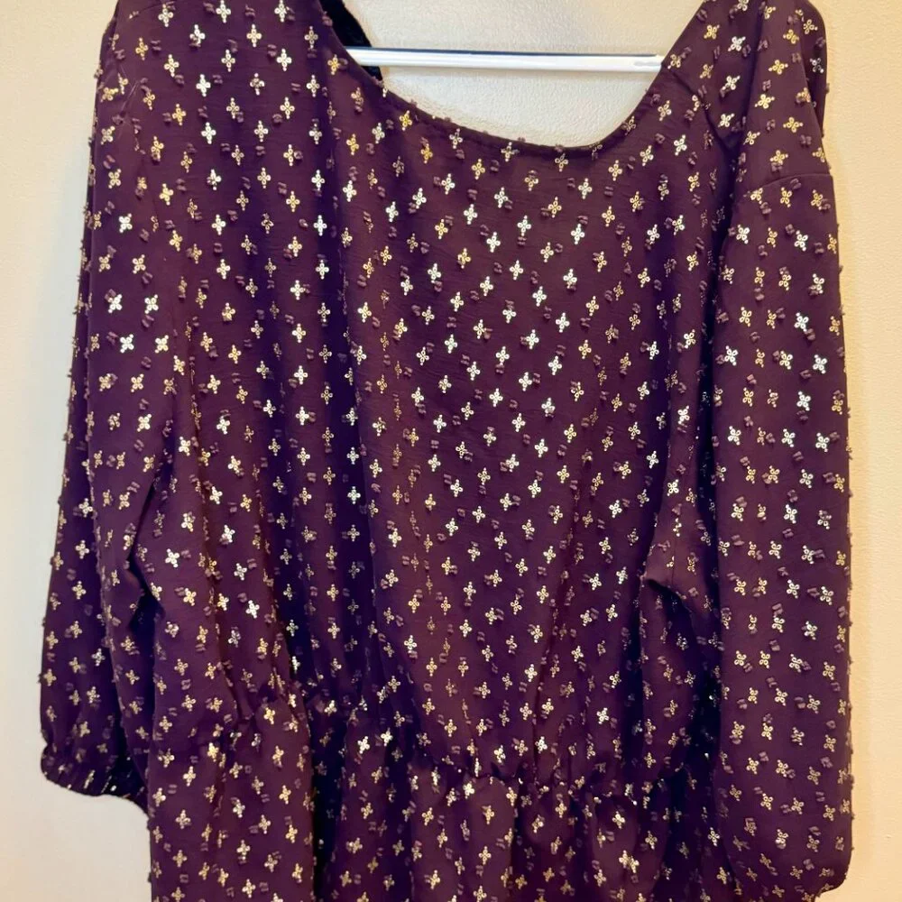 Olivia & Martin Blouse 3X - Picture 2 of 2